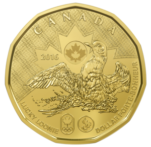 2016 1-dollar - Lucky Loon reverse